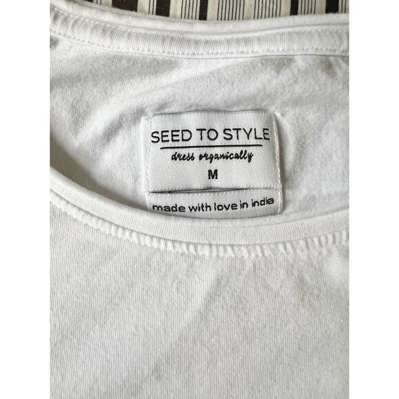 NWOT Seed to Style Organic Cotton Ombré 2-Piece Loungewear Set size M - Picture 4 of 12